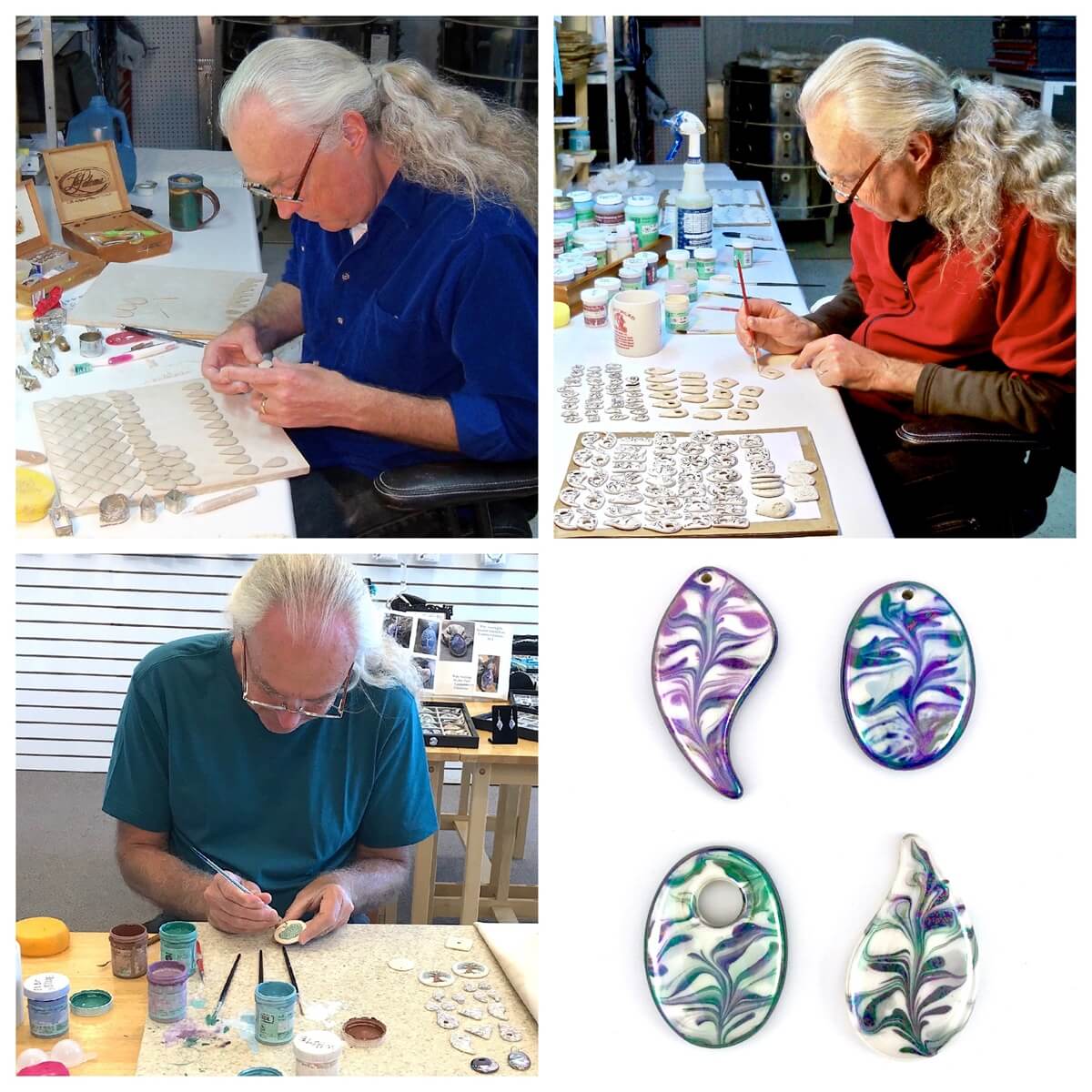 Intro to Porcelain Jewelry Components Classes Now Available
