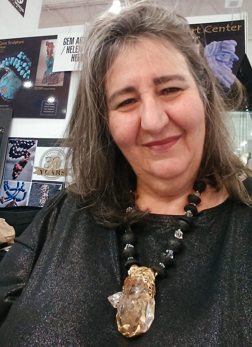 Here’s Helen! You’ve read her writing in Xpo Press's "EZ-Guides," now meet the world-renowned gem artist