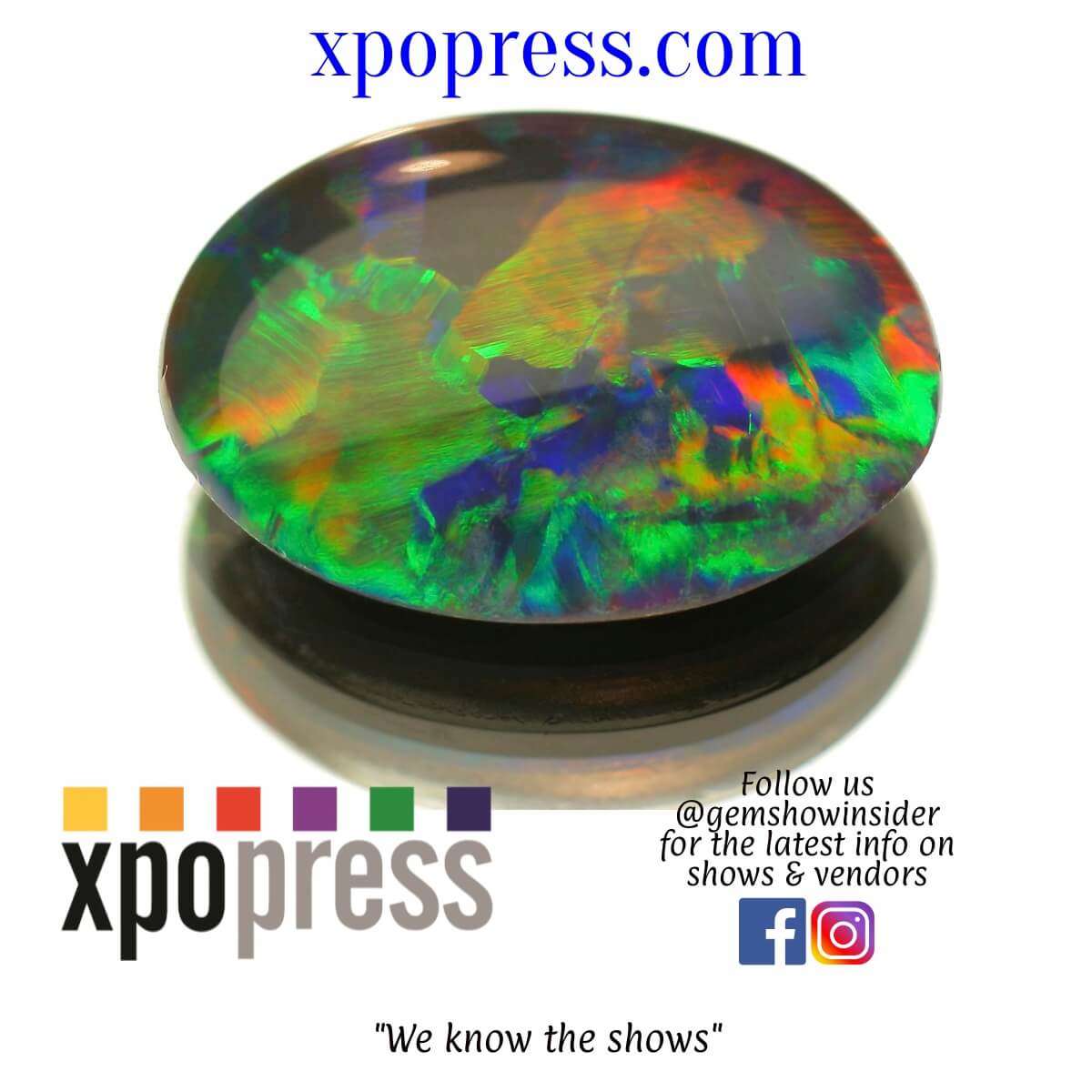 Follow Xpo Press on Facebook and Instagram