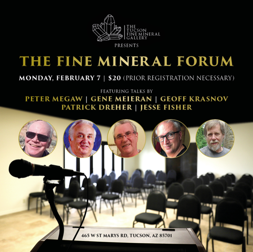 The Fine Mineral Forum to be held at new show space in Tucson