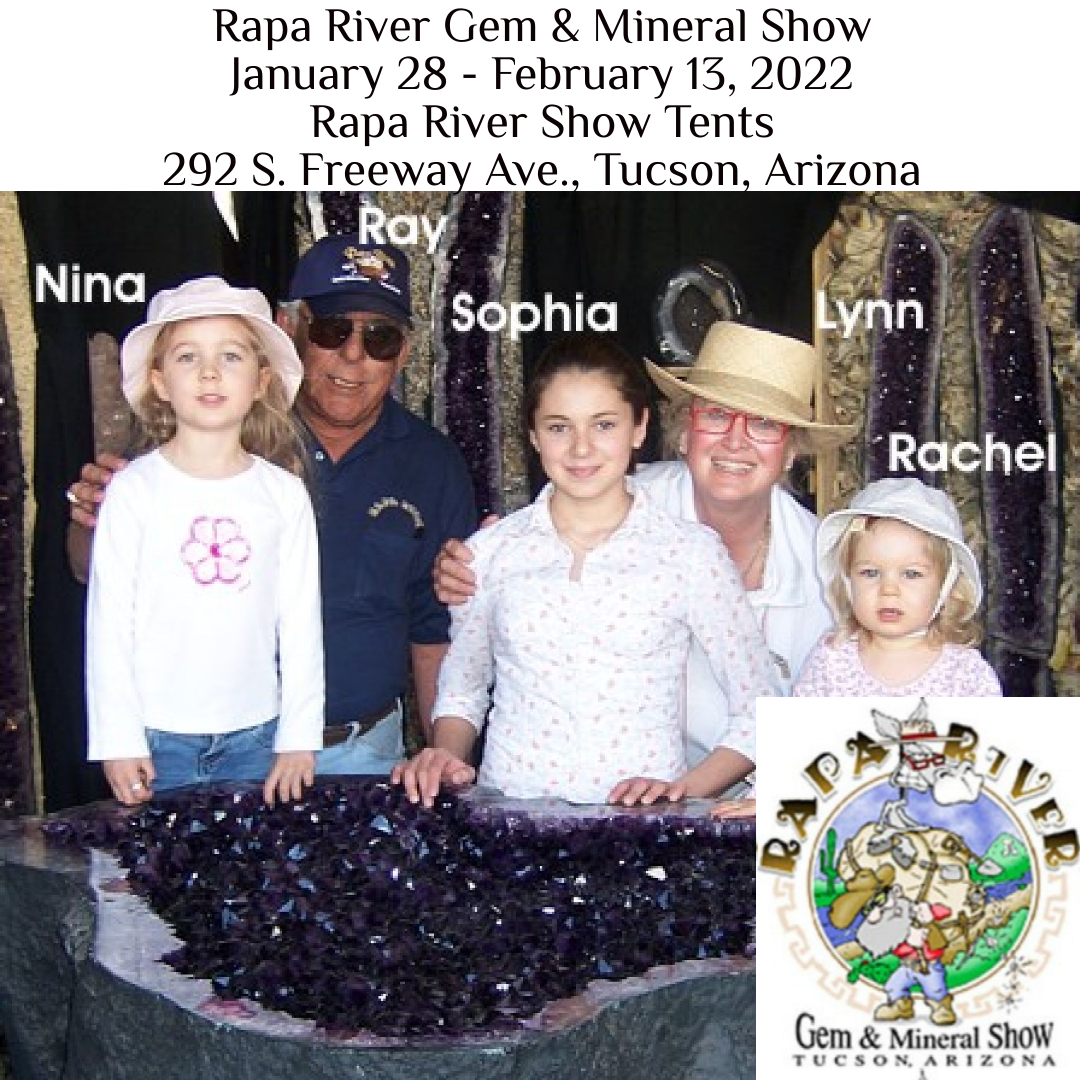 Rapa River Gem & Mineral Show Tucson 2022