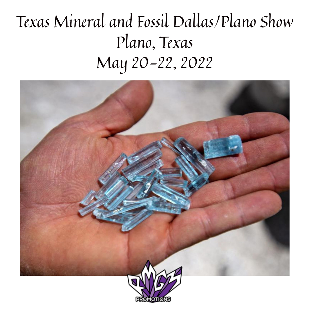 Texas Mineral & Fossil Dallas/Plano Show 2022