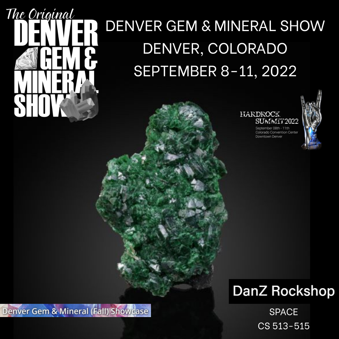 DanZ Rockshop at the Denver Gem & Mineral Show 2022