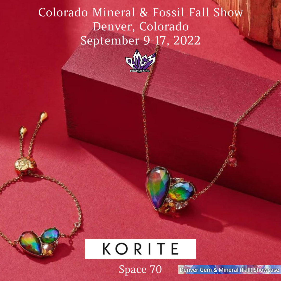 KORITE at the Colorado Mineral & Fossil Fall Show 2022