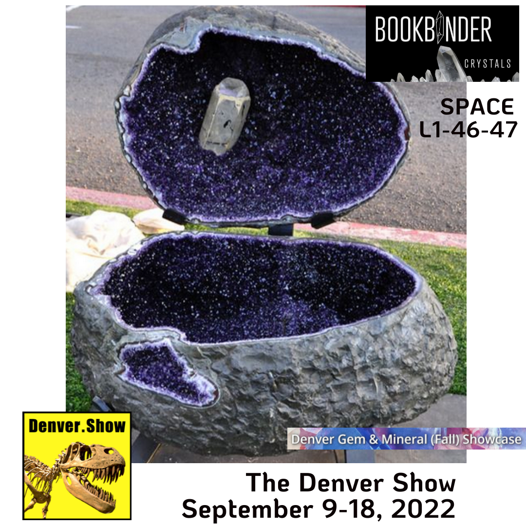 Bookbinder Crystals LLC at The Denver Show 2022