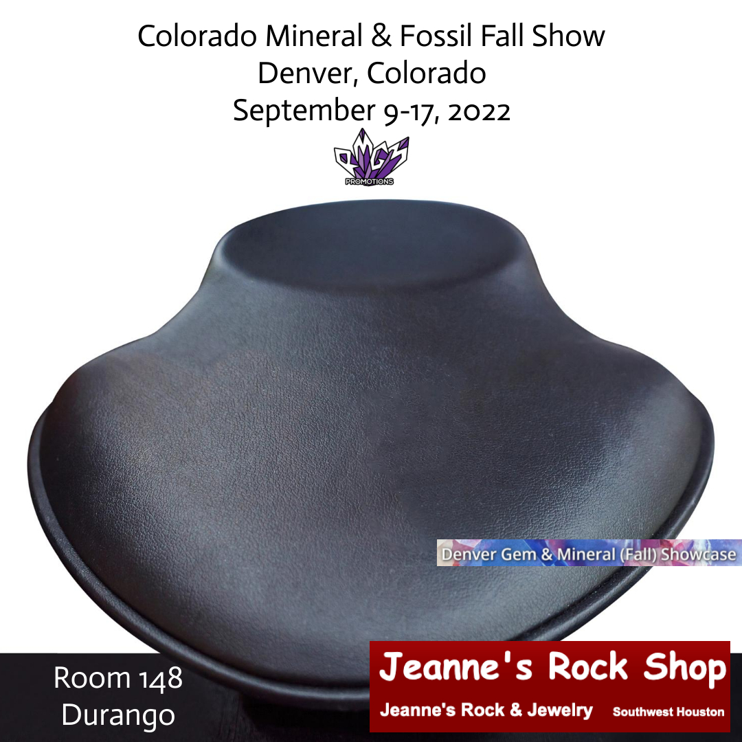 Jeanne's Rock Shop at the Colorado Mineral & Fossil Fall Show 2022