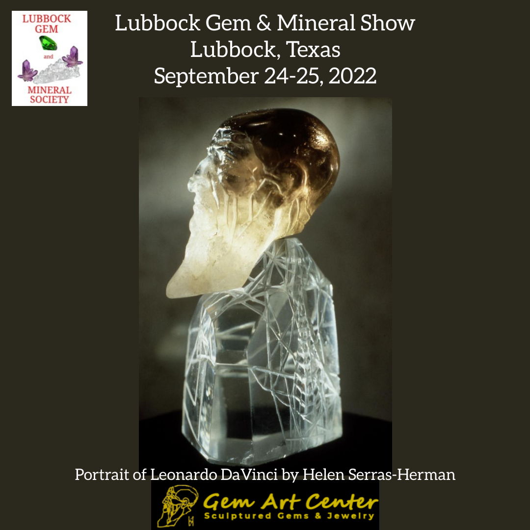 Gem Art Center at the Lubbock Gem & Mineral Society Show 2022