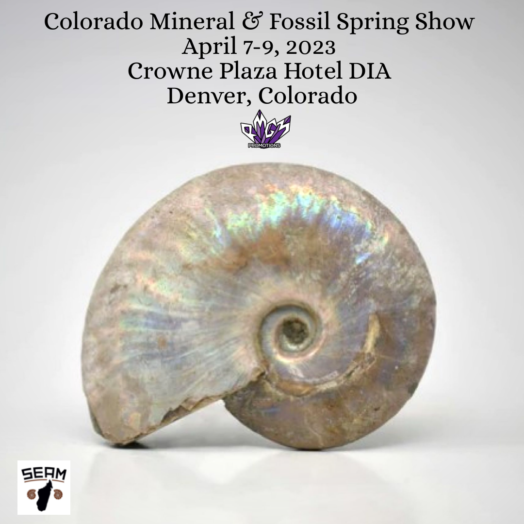 Colorado Mineral & Fossil Spring Show 2023