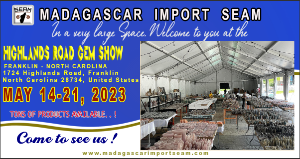 Madagascar Seam at The Highlands Road Gem Show 2023