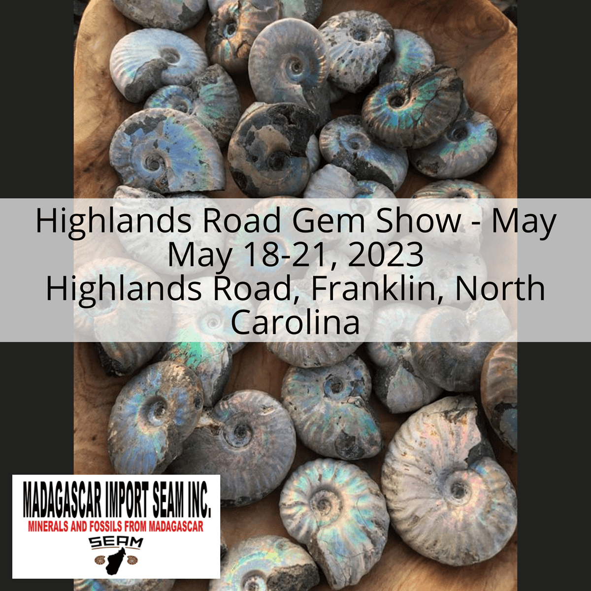 Highlands Road Gem Show - May 2023