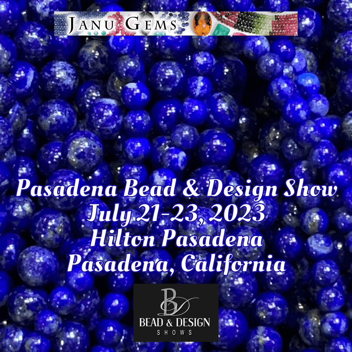 Pasadena Bead & Design Show July 2023
