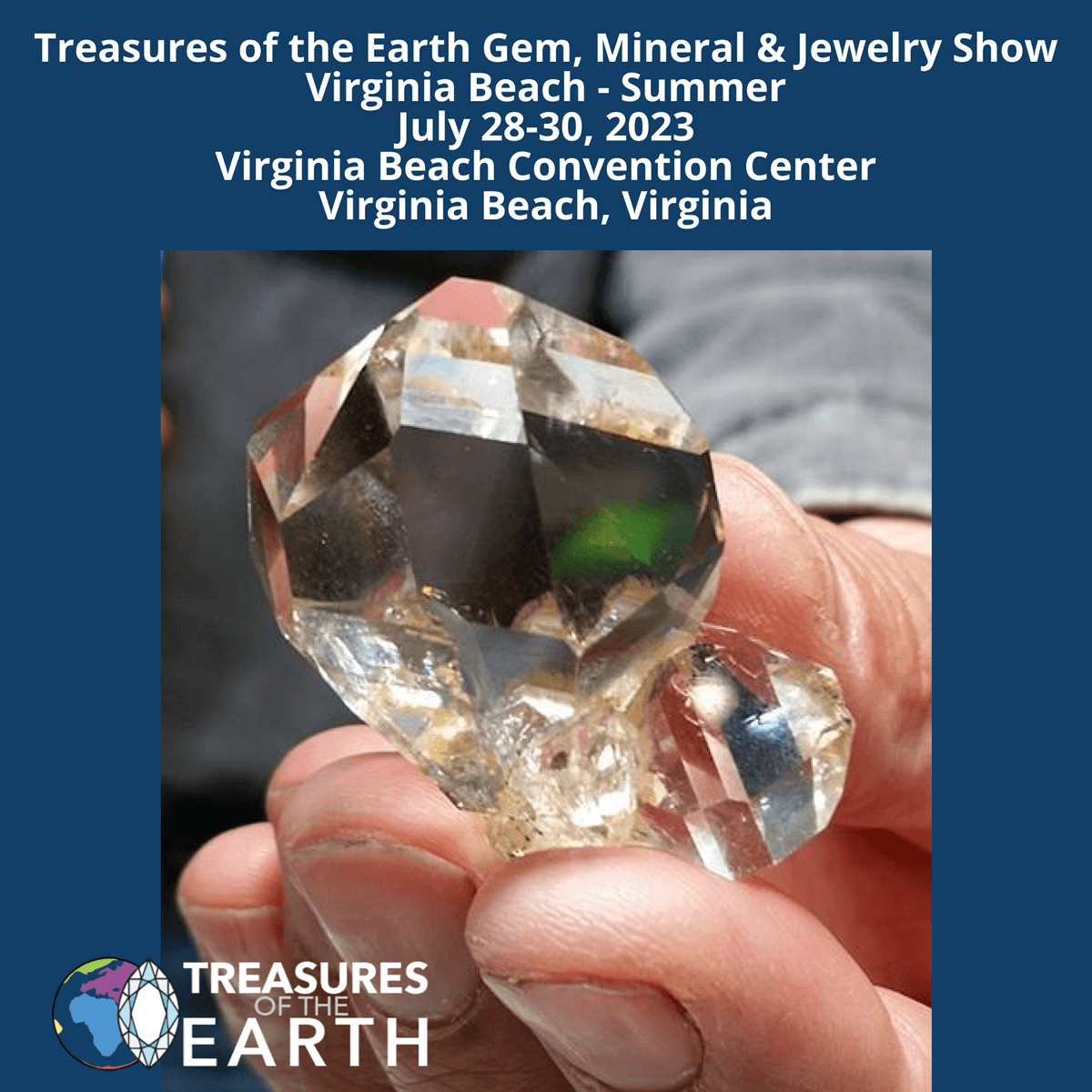 Treasures of the Earth Gem, Mineral & Jewelry Show Virginia Beach