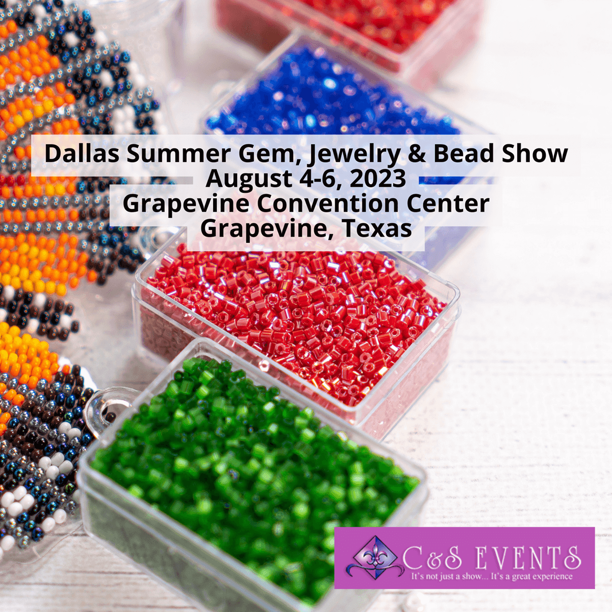 Dallas Summer Gem, Jewelry, & Bead Show 2023
