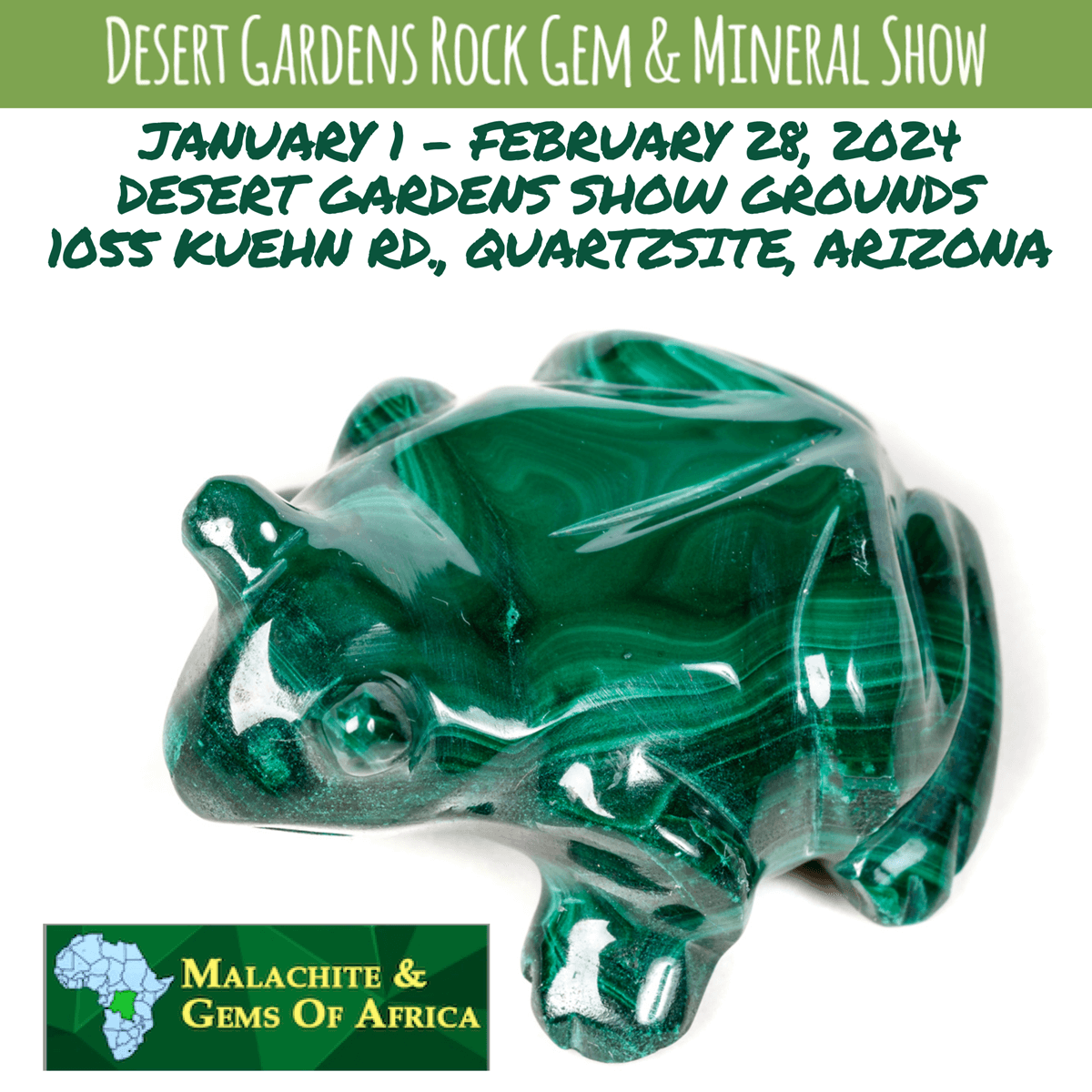 Desert Gardens International Rock, Gem, & Mineral Show 2024