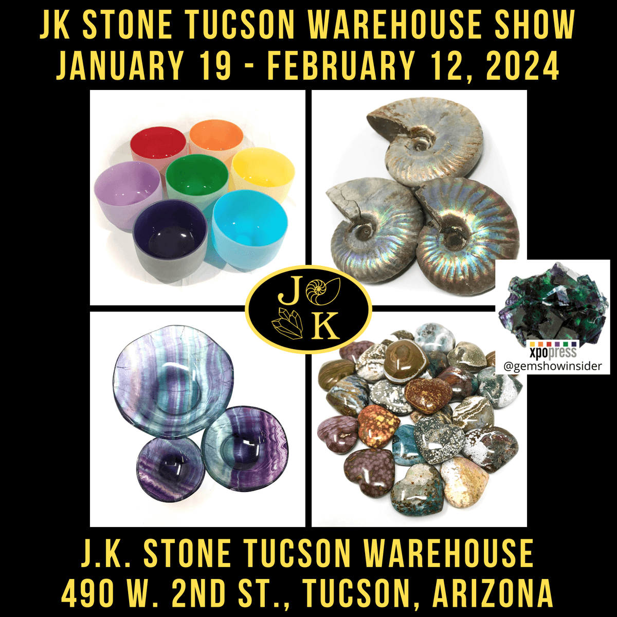 JK Stone Tucson Warehouse Show 2024 - Tucson 2024