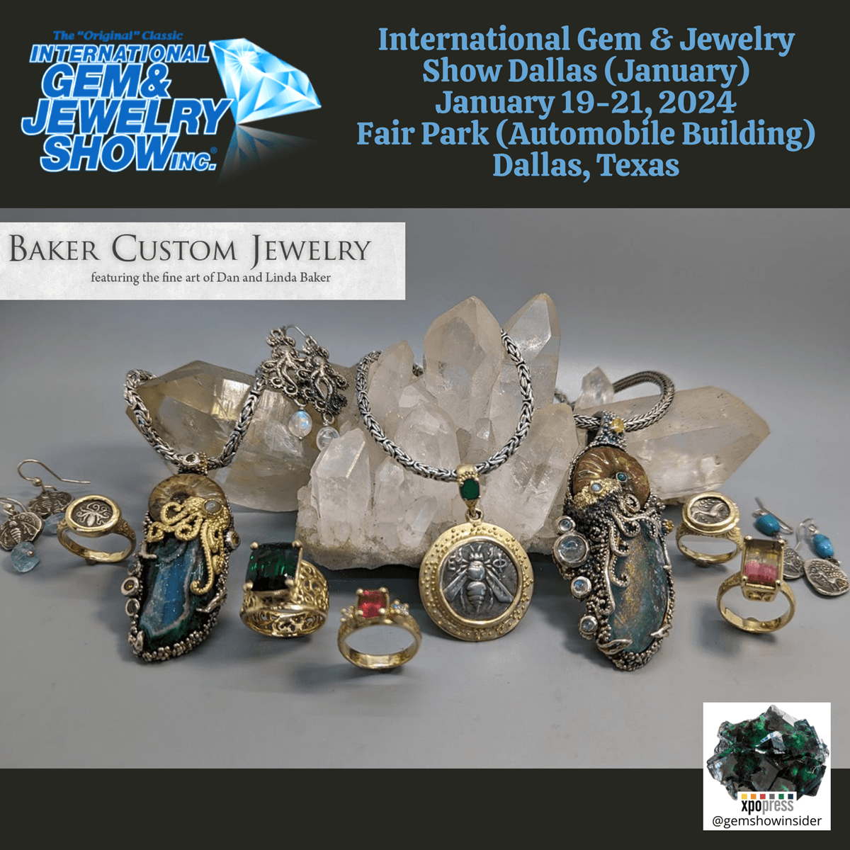 The International Gem & Jewelry Show Dallas (January) 2024