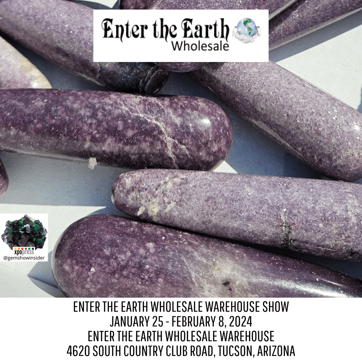 Enter The Earth Wholesale Warehouse Show 2024 - Tucson