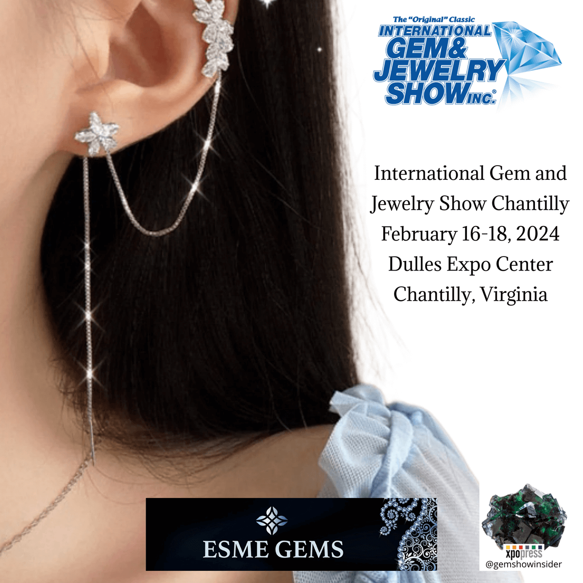 The International Gem & Jewelry Show Chantilly (Feb.) 2024