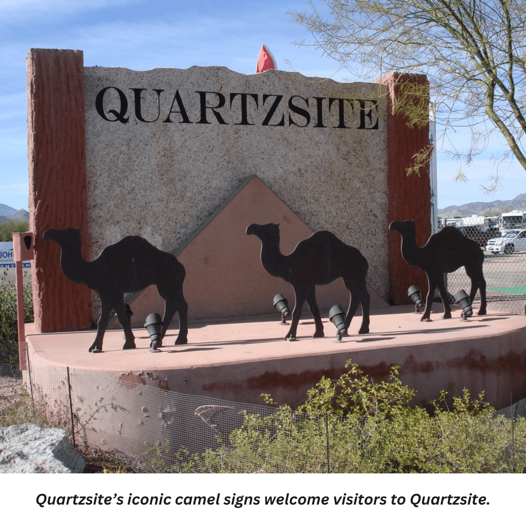 Quartzsite’s Desert Gardens Show ~ A sun-kissed slice of desert heaven, steadfast camaraderie, and crimson sunsets