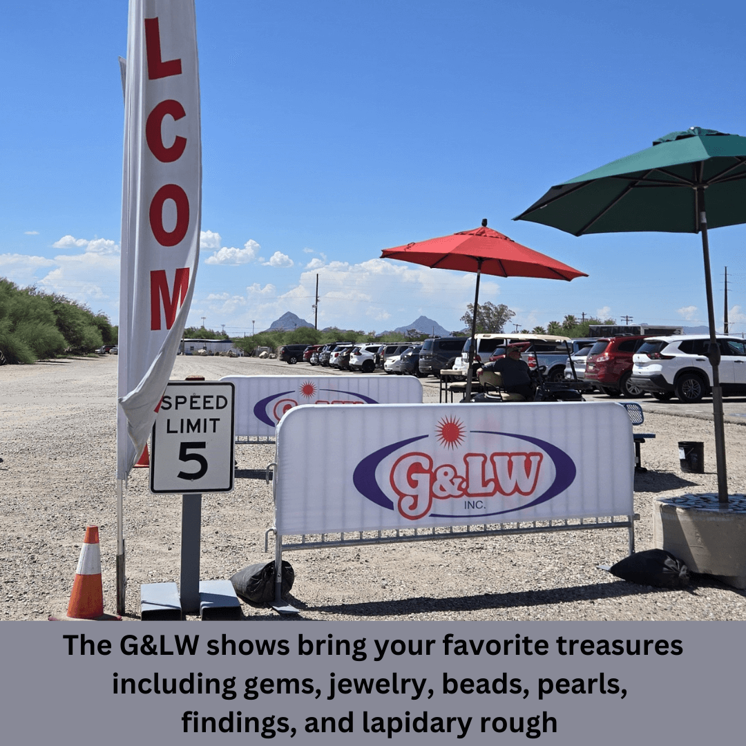 Catch a G&LW Gem & Jewelry Show Near You ~ Spring 2025
