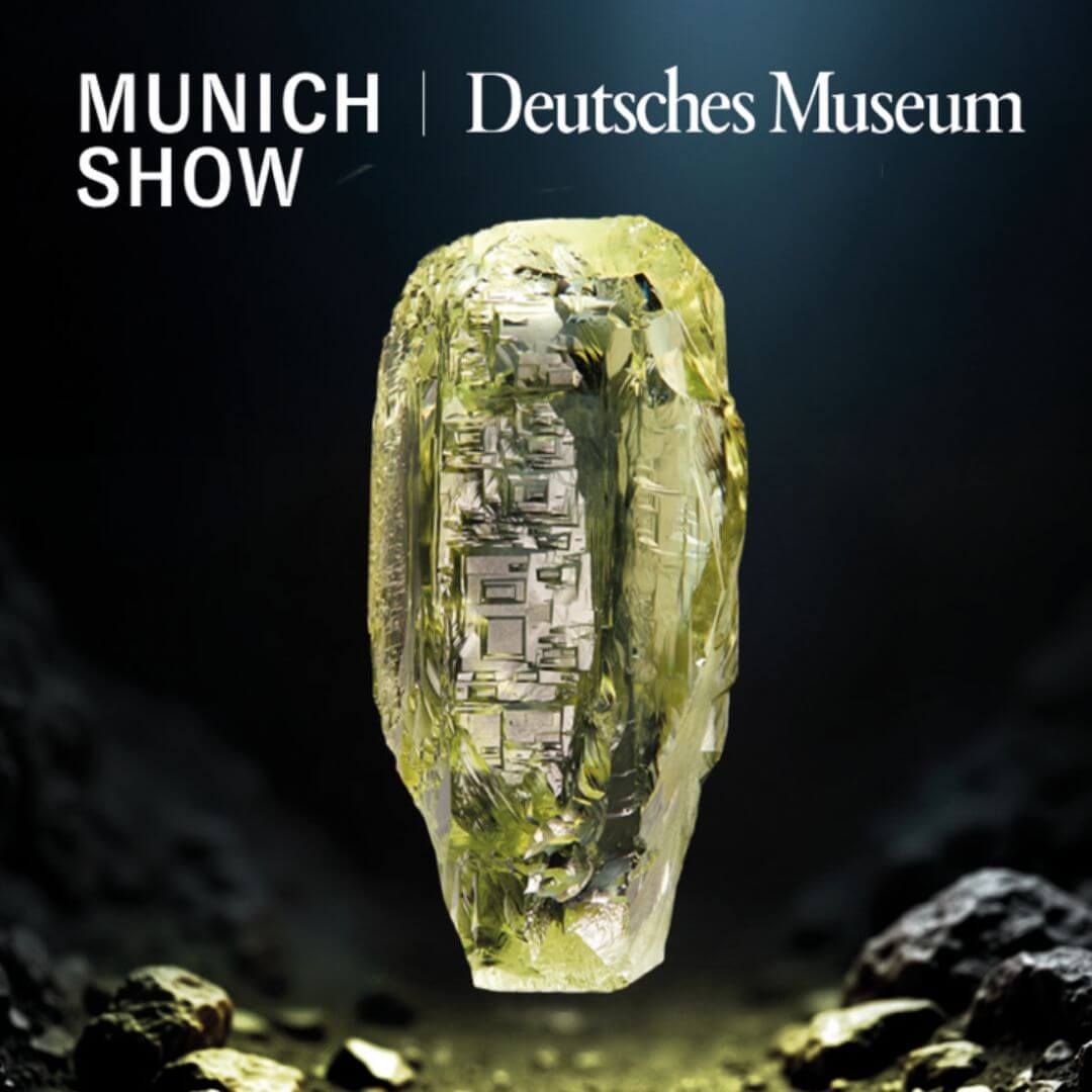 Exhibitor Registration Ends April 30 for 2025 Munich Show/Gemworld, Europe’s Most Important Gem and Mineral Show, Oct. 23-26