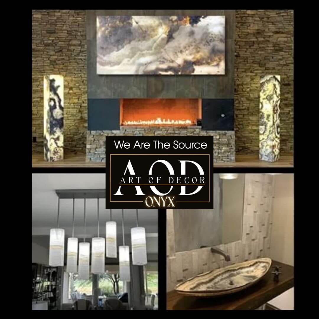 Bringing the Earth to Light: Art of Decor’s Elevated Onyx Collection