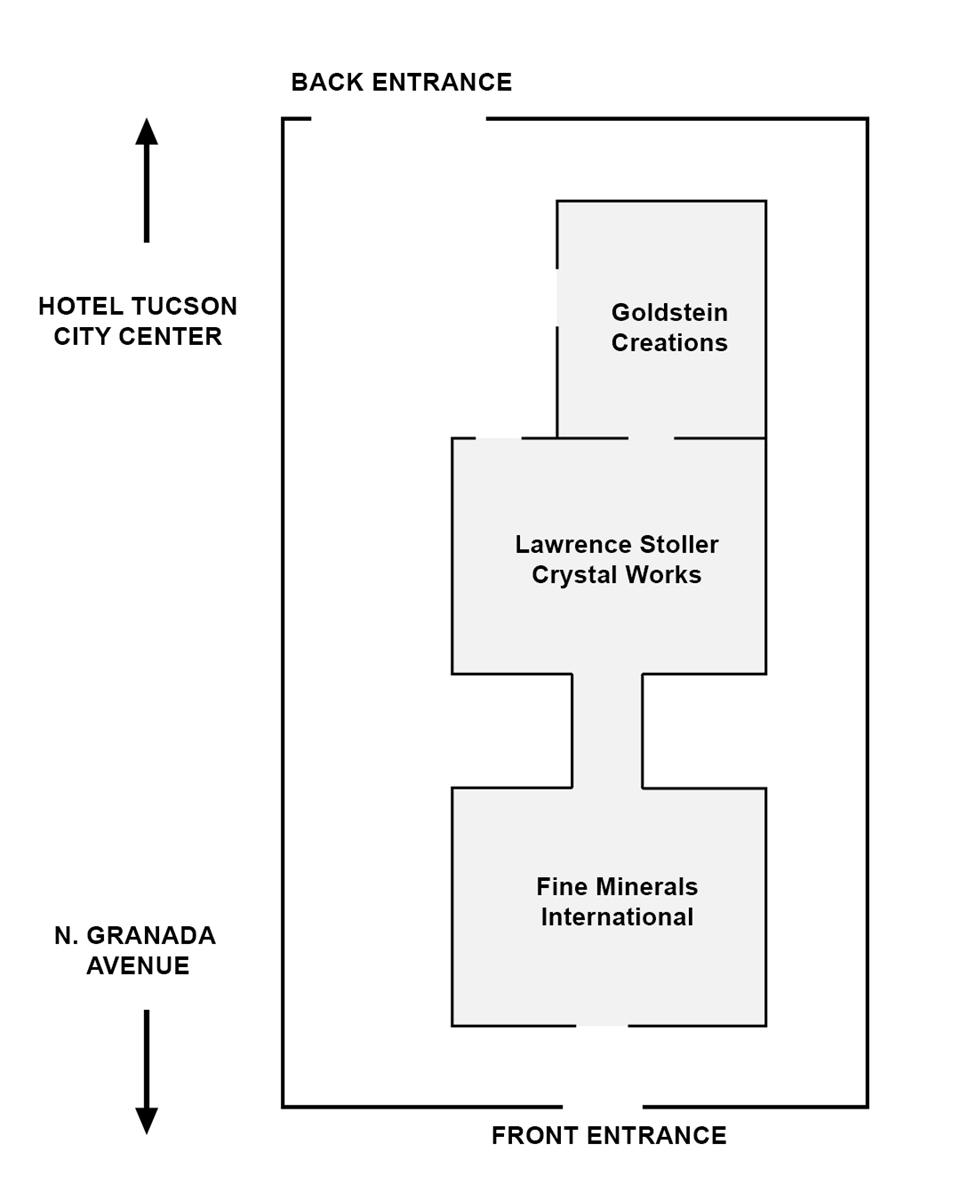 floorplan Fine Minerals International Show