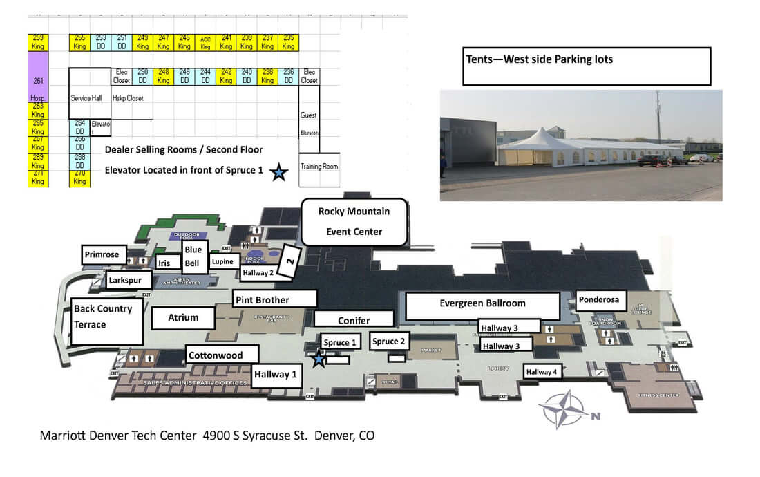 floorplan Colorado Mineral & Fossil Fall Show