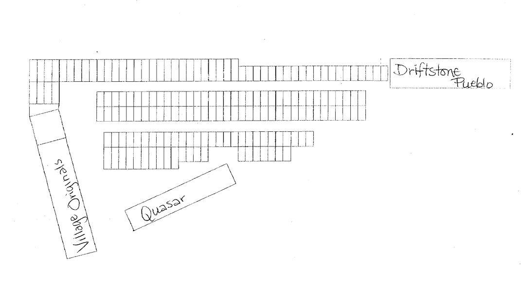 floorplan Highlands Road Gem Show - May