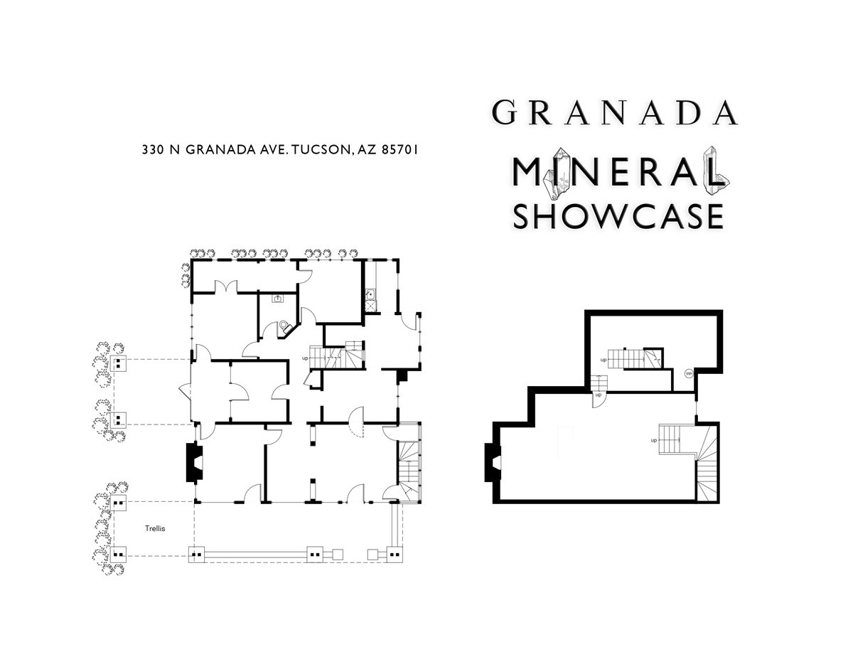 floorplan Granada Gallery • Granada Mineral Showrooms