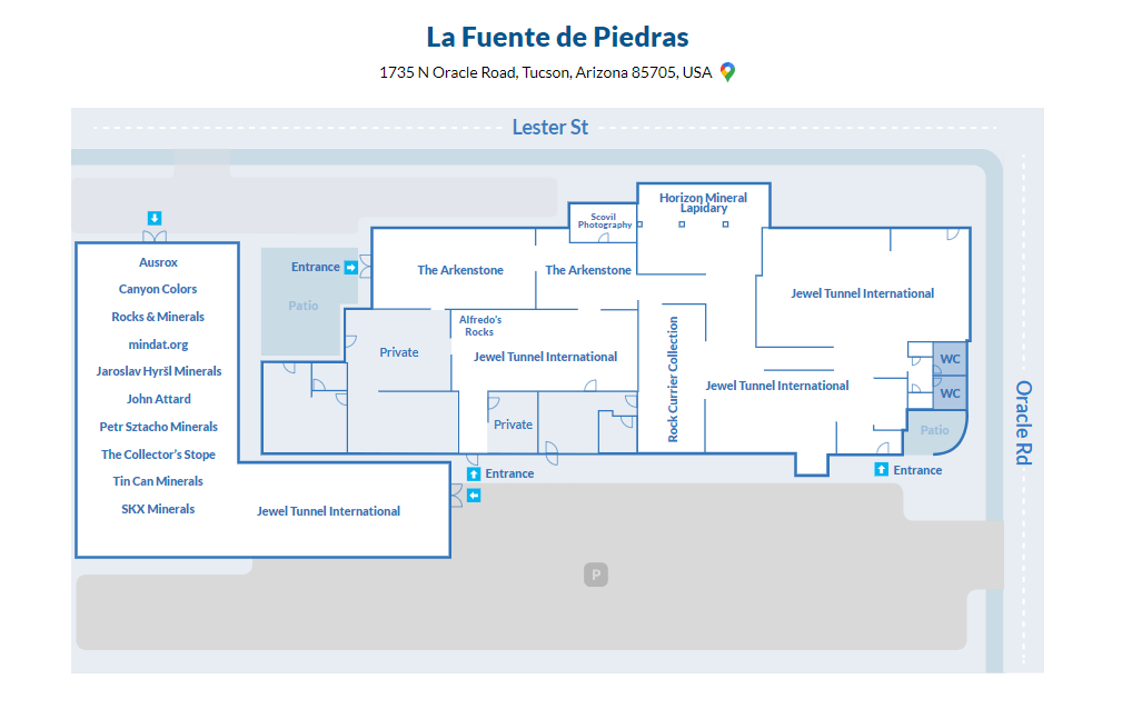 floorplan La Fuente de Piedras Show