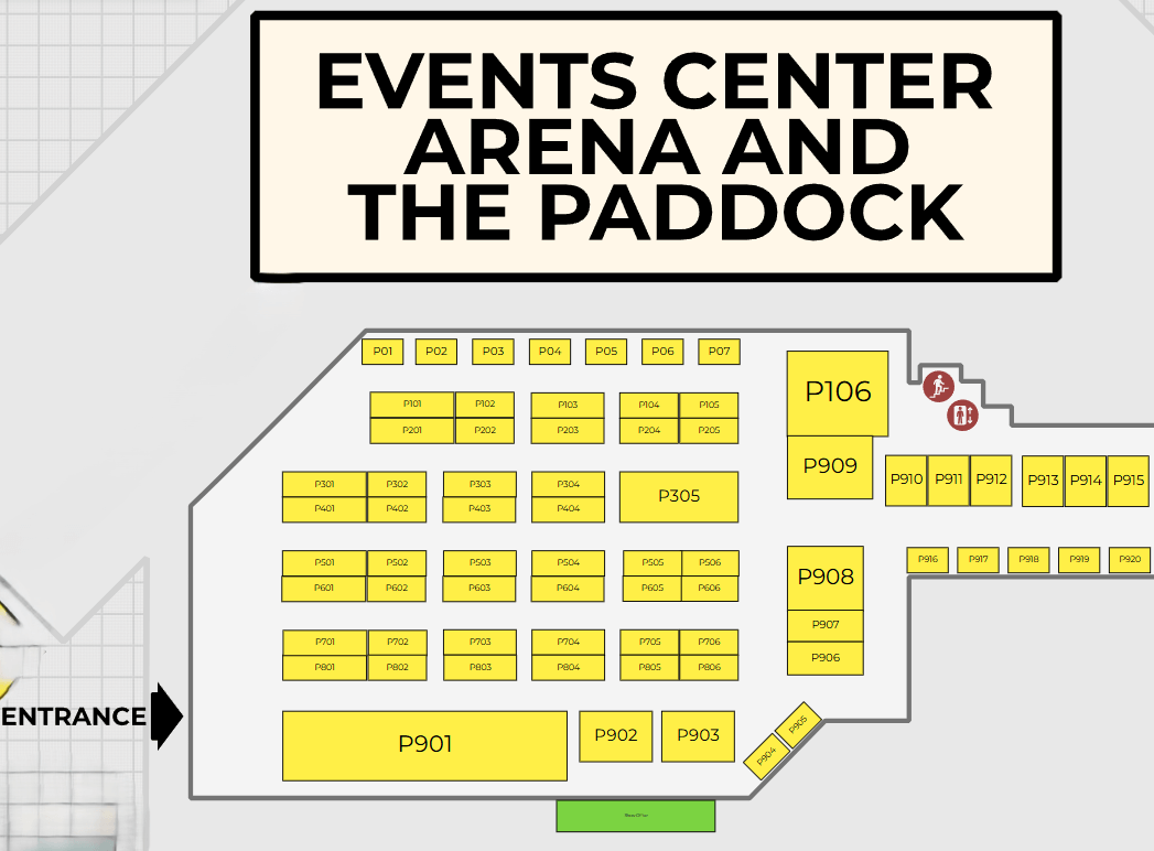 floorplan The Denver Gem Show at National Western Complex