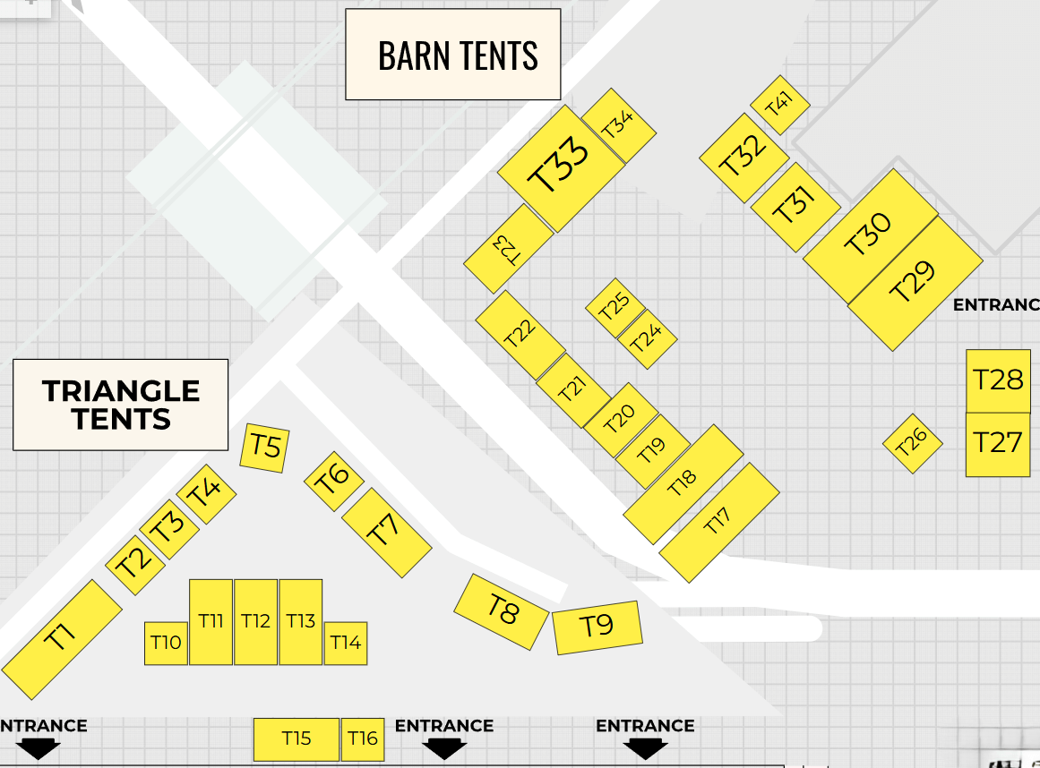 floorplan The Denver Gem Show at National Western Complex