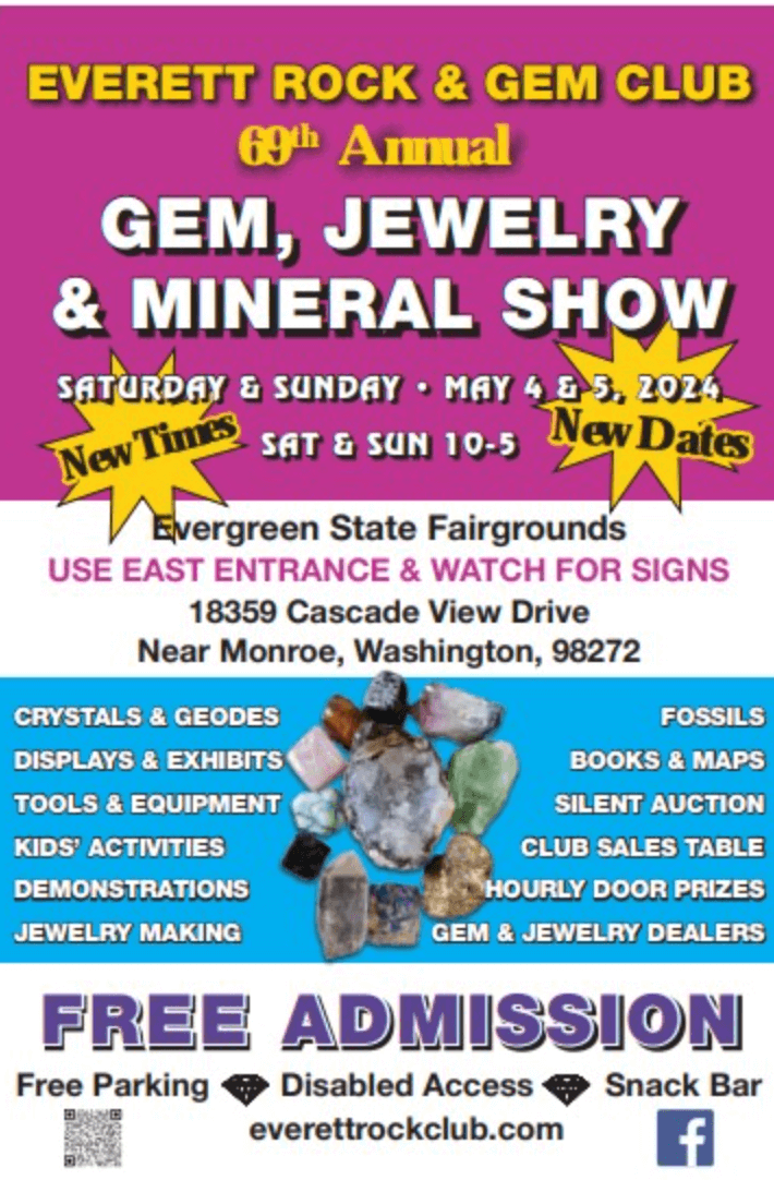floorplan Everett Rock & Gem Club 69th Annual Gem, Jewelry & Mineral Show