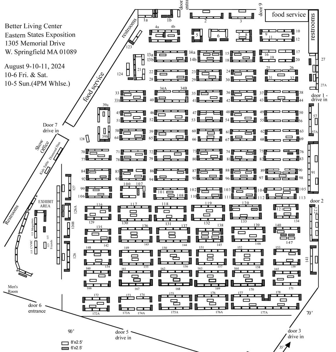 East Coast Retail Floor Plan 07/23/2024