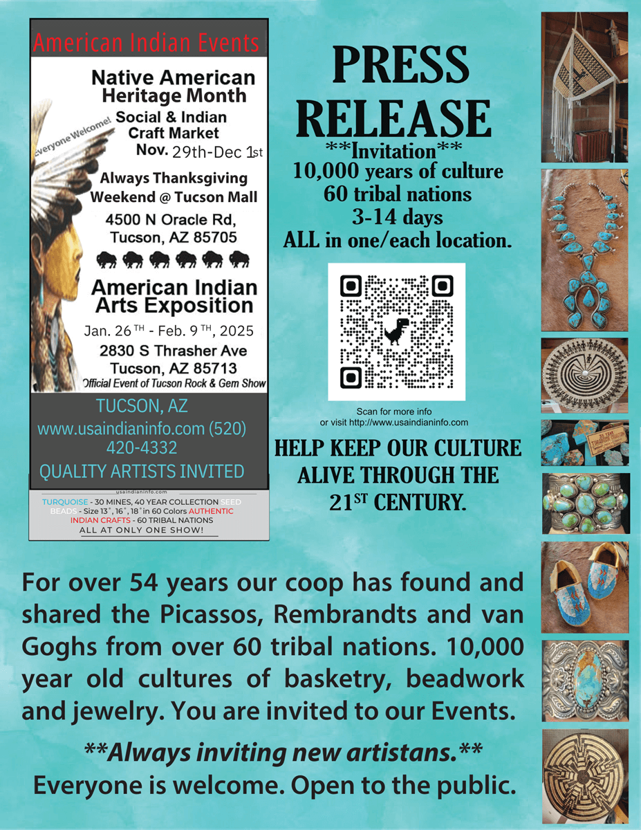 American Indian Arts Expo Flyer