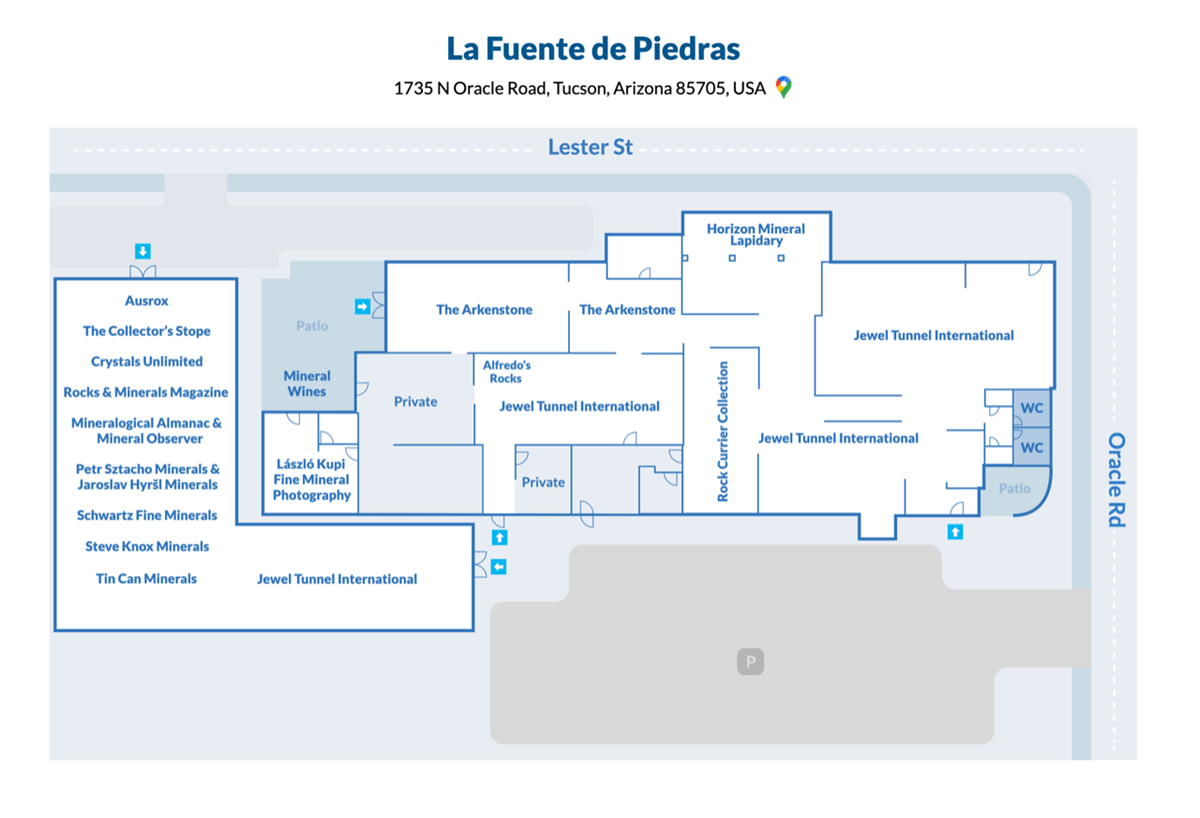 floorplan La Fuente de Piedras Show