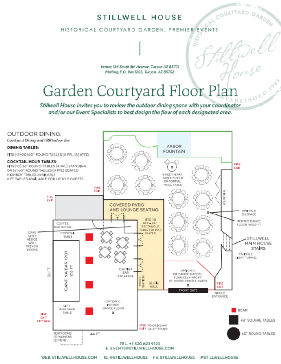 floorplan MELEE THE SHOW - Tucson
