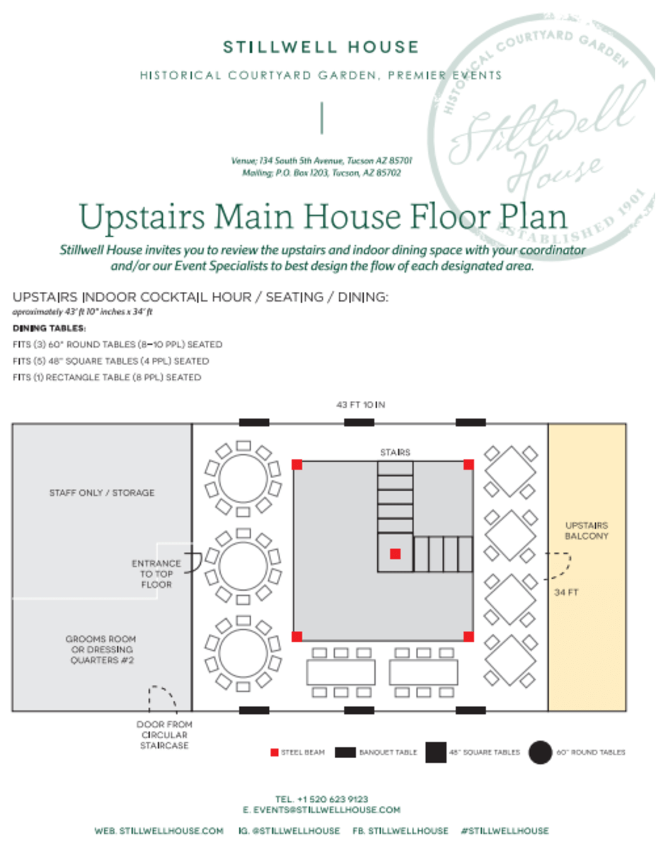 floorplan MELEE THE SHOW - Tucson