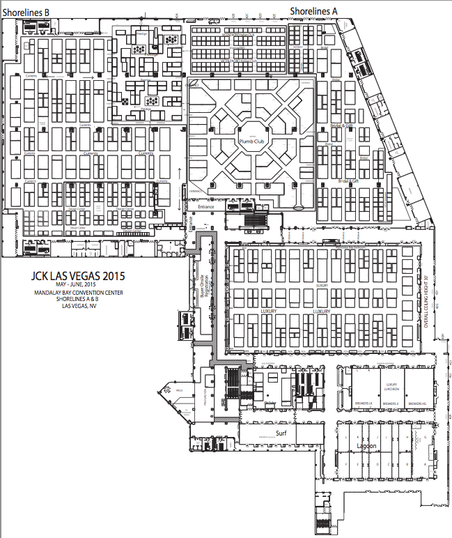 floorplan JCK Las Vegas