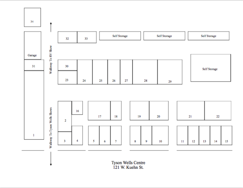 floorplan Tyson Wells Market Centre Swapmeet