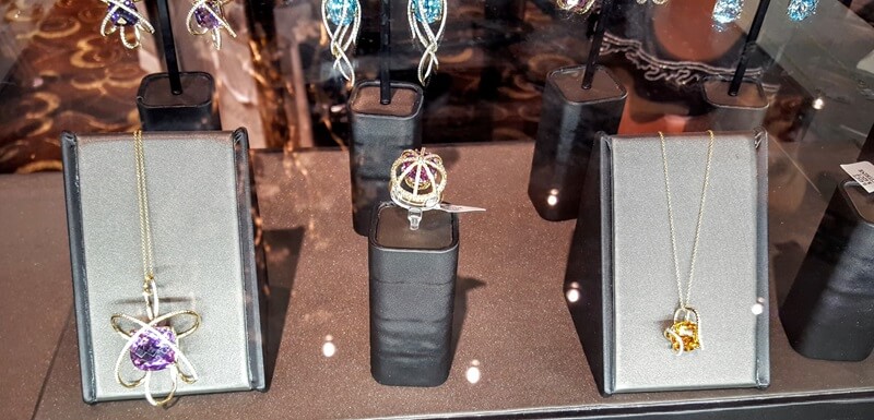 Arya Esha's Siren Ring and Orbit Collection in the exclusive Elite Enclave at JCK Las Vegas