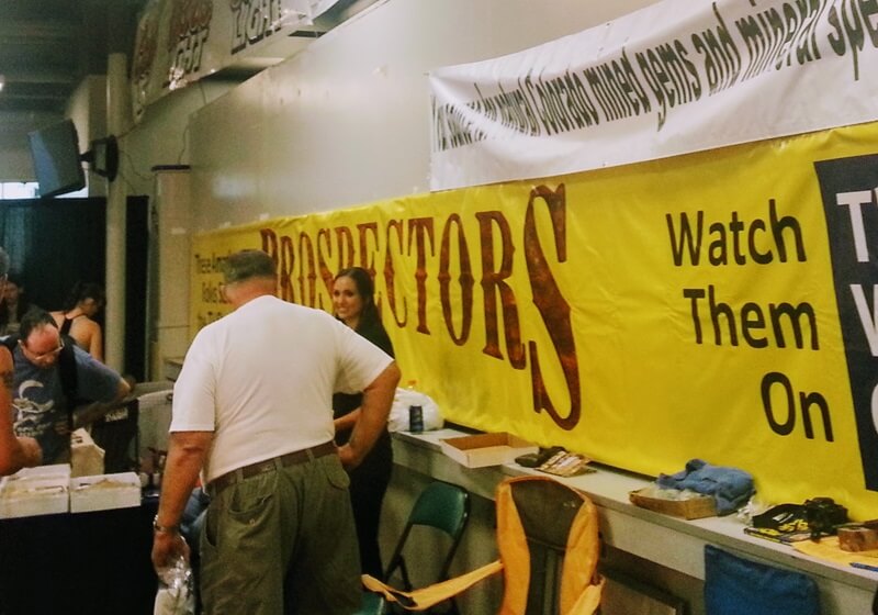 The Weather Channel's "Prospectors" are local celebrities that set up at the Denver Coliseum Show.
Denver Shows Photos: Robyn Hawk