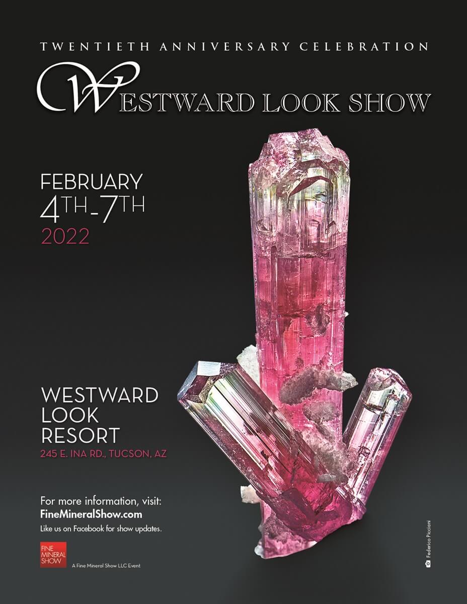 The Westward Look Mineral Show
February 4th - 7th 2022 
Westward Look Resort