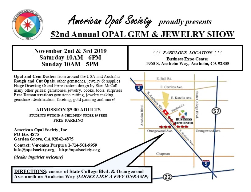 American Opal Society Annual Show