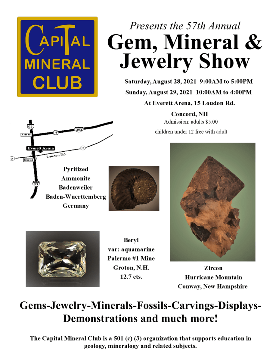 Capital Mineral Club Annual Show