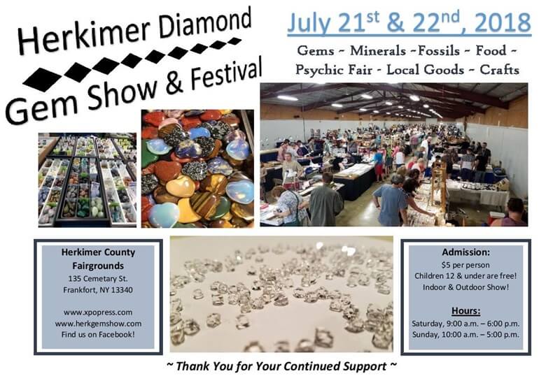 Herkimer Diamond Gem Show & Festival
