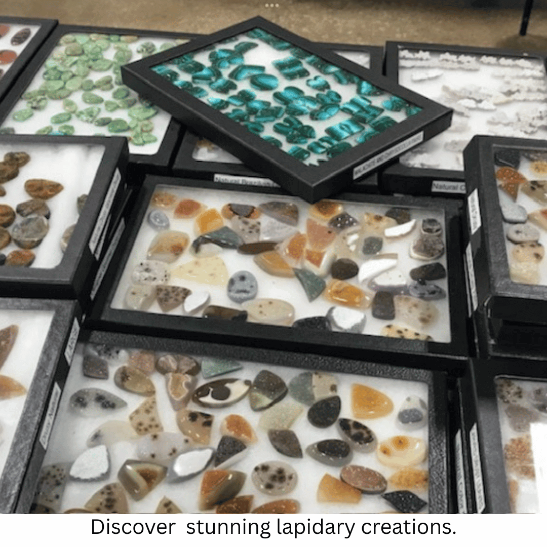 Discover stunning lapidary creations. 