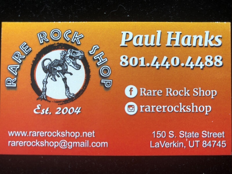Rare Rock Shop, LLC Logo