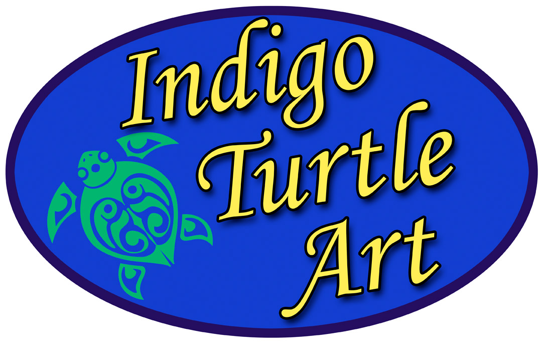 Indigo Turtle Art Logo